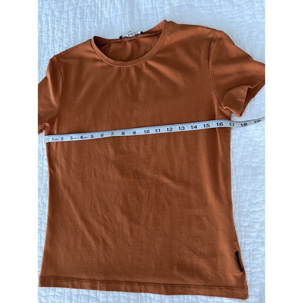 MAXMARA Weekend Set of T-Shirts Black Tan Orange Size Medium EUC - Picture 5 of 9